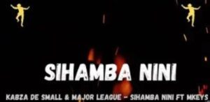 Kabza De Small – Sihamba Nini Ft. Mkeys & Major League Djz